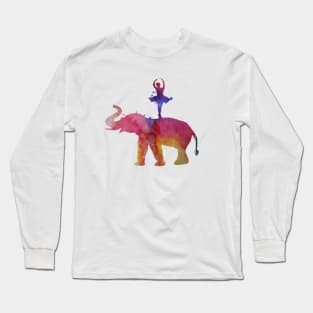 Elephant and ballerina Long Sleeve T-Shirt